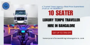 The Best 10 Seater Luxury Tempo Traveller Hire In Bangalore - Get Up to 70% Off
