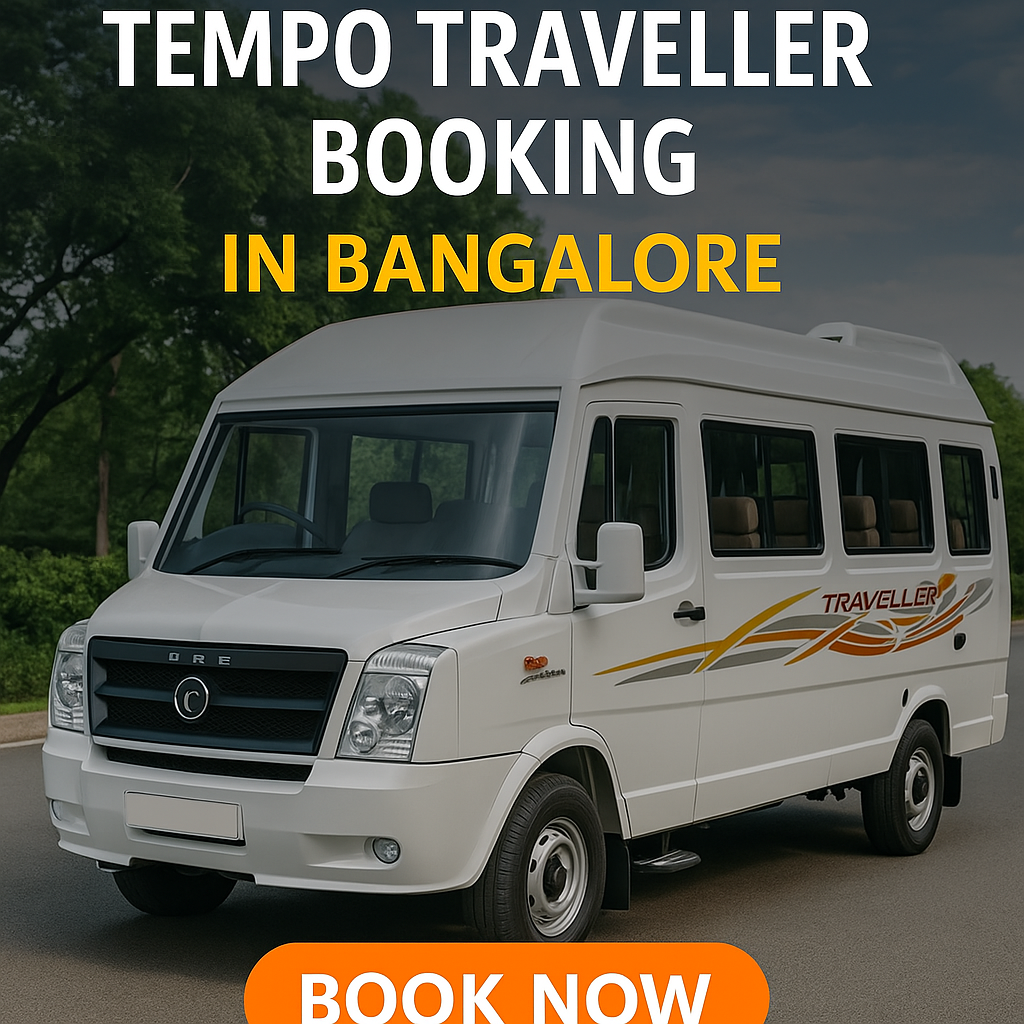 Outstation Tempo Traveller Booking services in Bangalore
