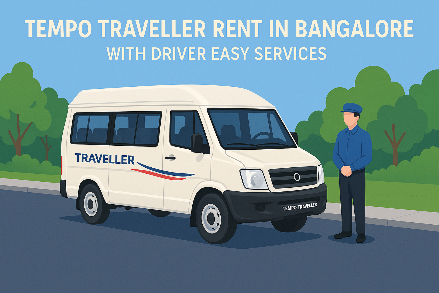 tempo traveller rent in Bangalore with driver easy services
