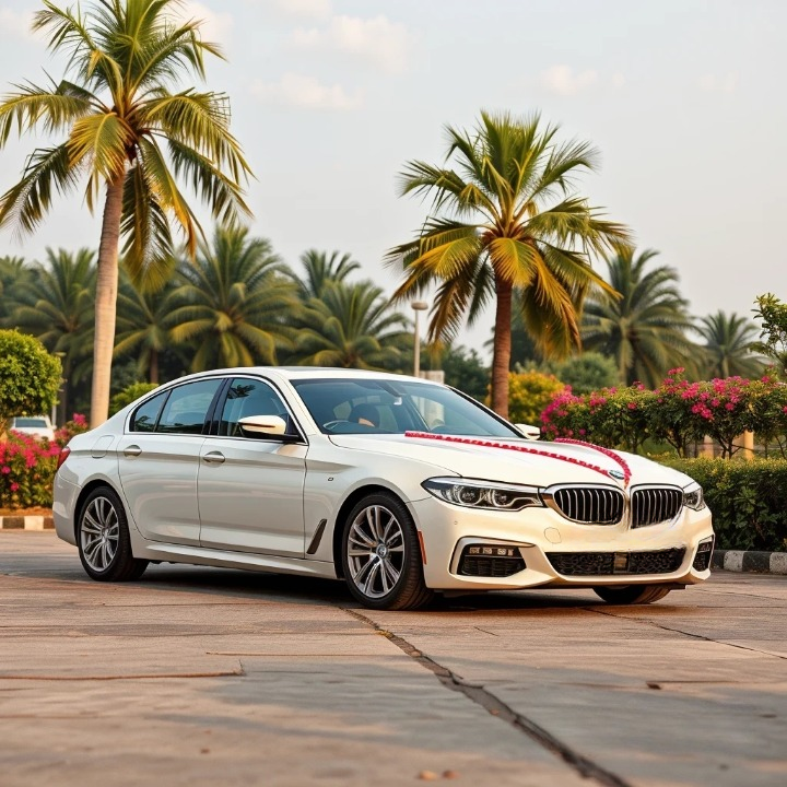 BMW 5 Series Wedding Luxury Car Rental in Bangalore,Audi A6 / Benz E-Class / BMW 5 Series Wedding Car Rental Price in Bangalore
Best-in-class luxury cars with chauffeur – Ideal for Weddings, VIP Events & Photoshoots