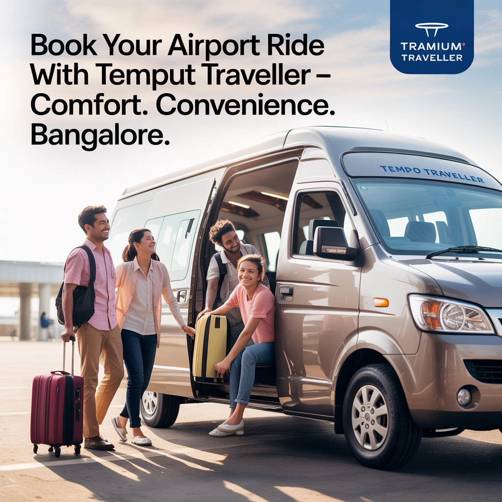 Book Your Tempo Traveller Airport Pickup Bangalore