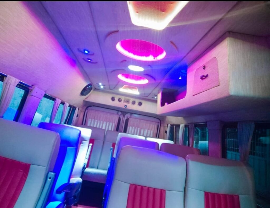 Book a tempo traveller bangalore for Outstation & Local Trips | Affordable Prices